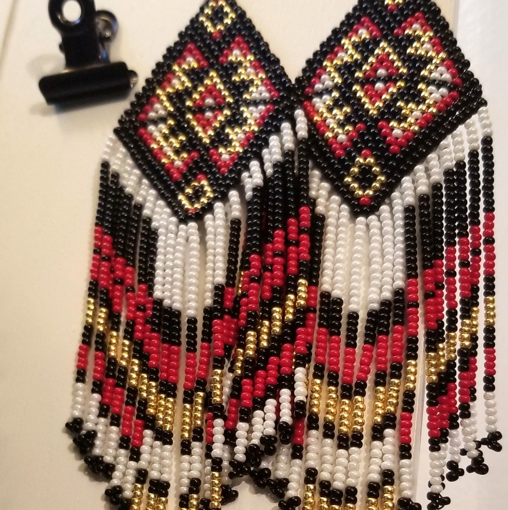 Astec Beaded Earrings